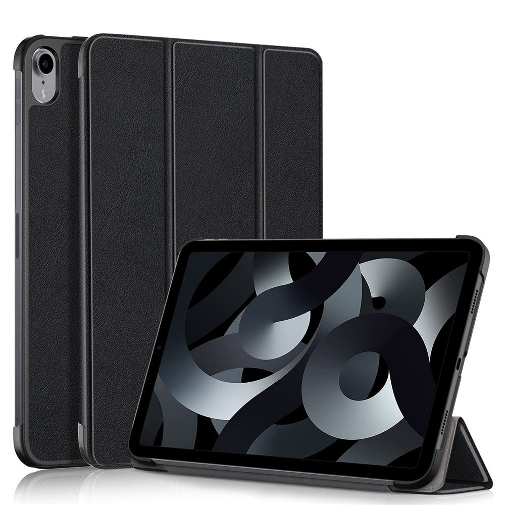 For iPad (2025)/10.9 (2022) PU Leather Tablet Case Trifold Stand Full Protection Tablet Cover
