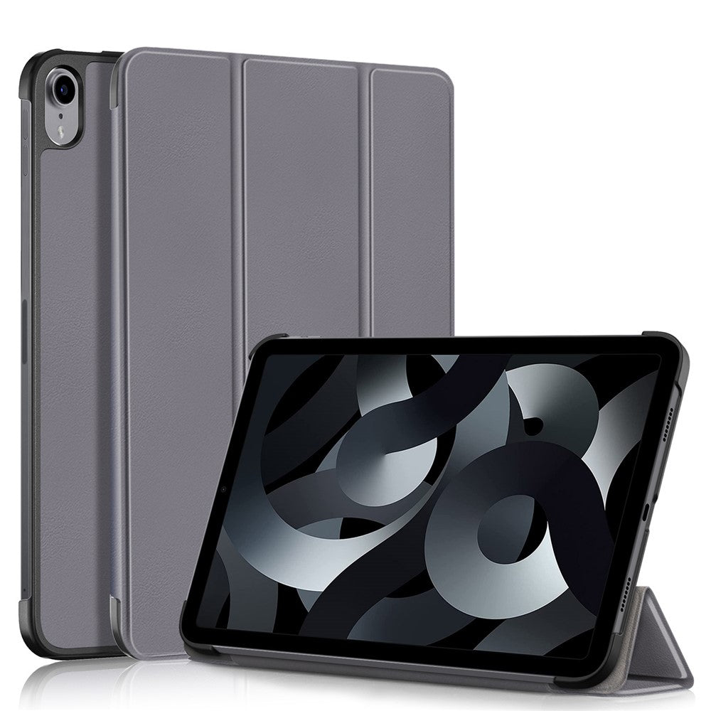 For iPad (2025)/10.9 (2022) PU Leather Tablet Case Trifold Stand Full Protection Tablet Cover