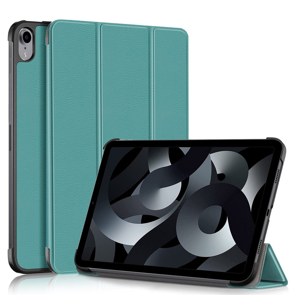 For iPad (2025)/10.9 (2022) PU Leather Tablet Case Trifold Stand Full Protection Tablet Cover