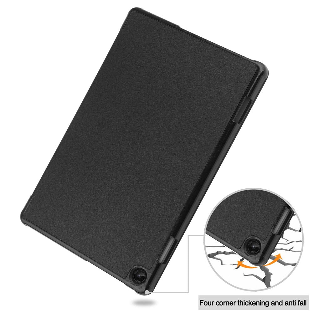 For Lenovo Tab M10 (Gen 3) TB-328FU/TB-328XU PU Leather Trifold Stand Cover Auto Sleep/Wake Case