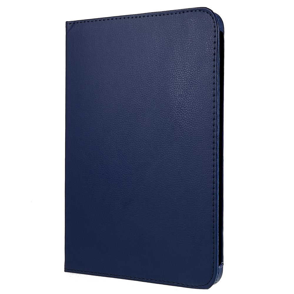 For iPad (2025) / 10.9 (2022) Protective Case Rotary Stand PU Leather Anti-Drop Tablet Cover with Elastic Band