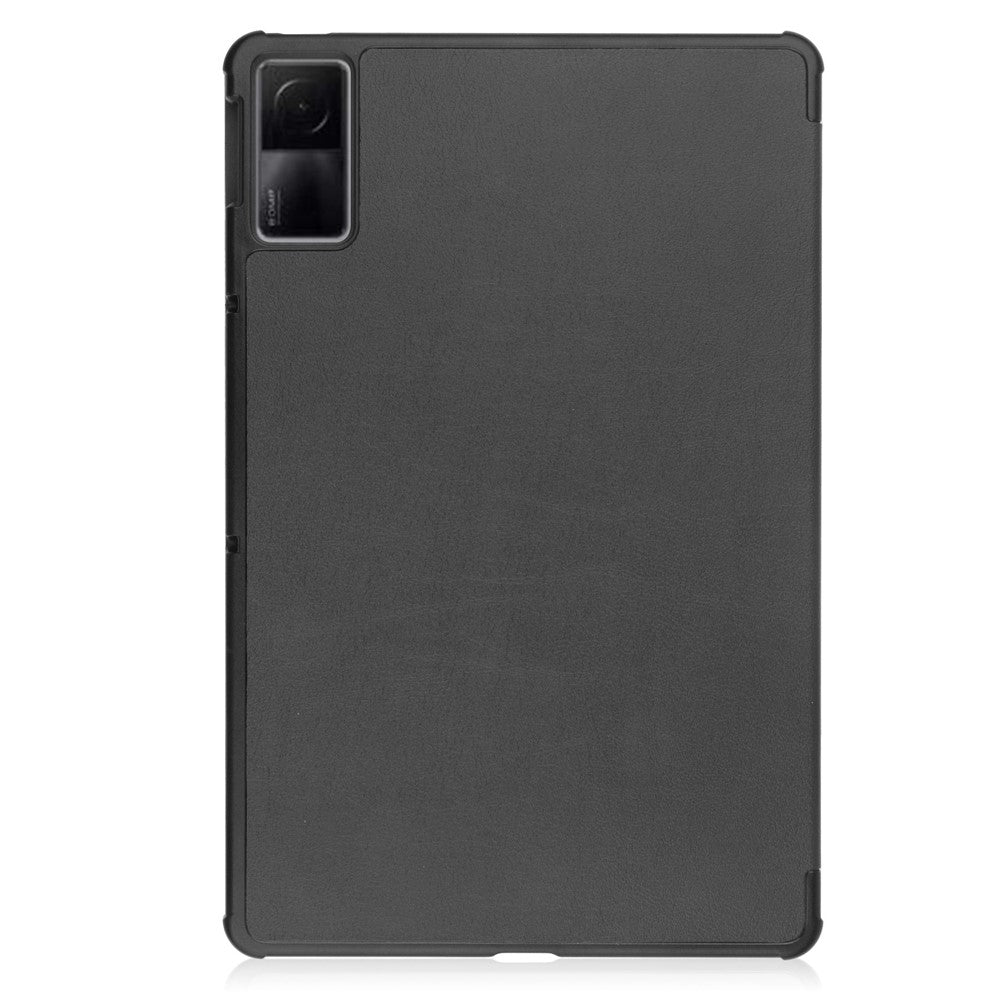 For Xiaomi Redmi Pad PU Leather Trifold Stand Cover Auto Sleep / Wake Protective Shell