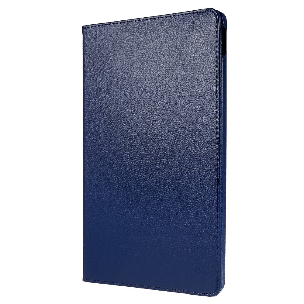 For Lenovo Tab P11 Gen 2 Rotary Tablet Case Stand PU Leather Drop-Proof Tablet Cover with Elastic Band