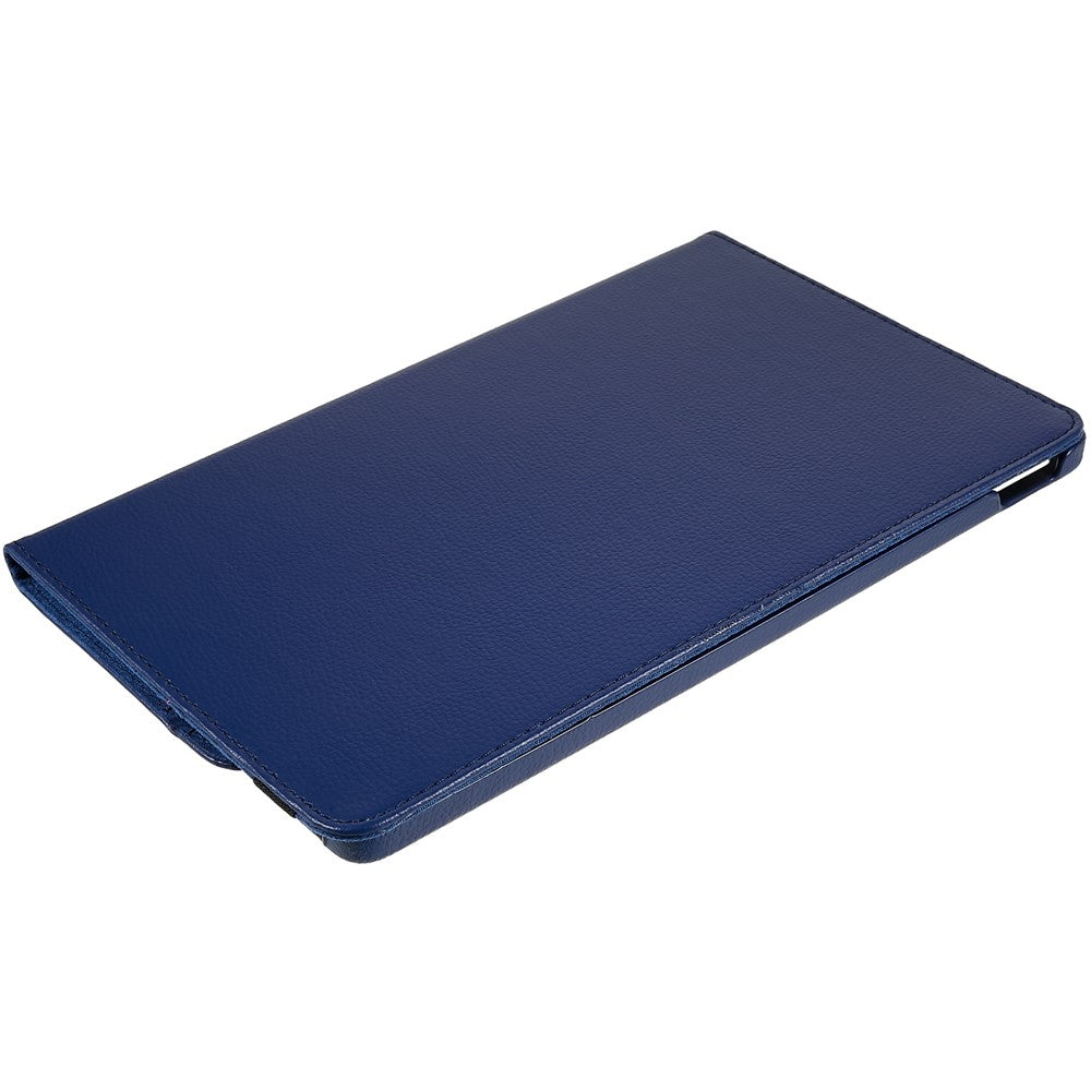 For Lenovo Tab P11 Gen 2 Rotary Tablet Case Stand PU Leather Drop-Proof Tablet Cover with Elastic Band