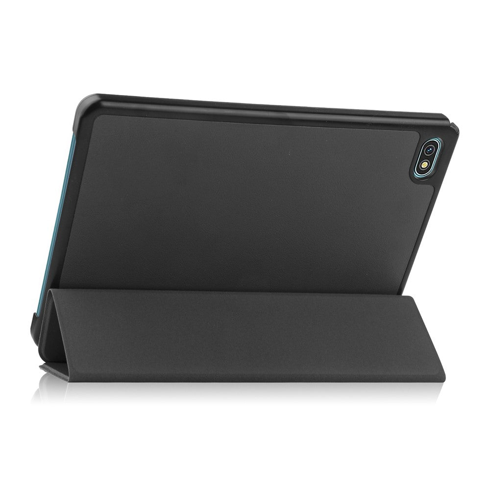 For Blackview Oscal Pad 10 Tri-fold PU Leather Tablet Case Stand Auto Wake / Sleep Anti-scratch Tablet Cover