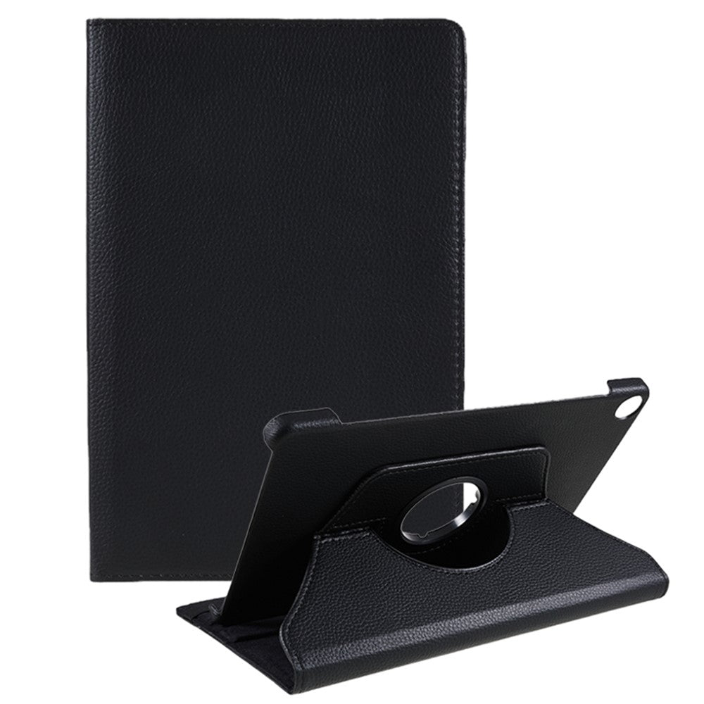 For Lenovo Tab M10 (Gen 3) TB-328FU PU Leather Case 360-Degree Rotating Cover with Elastic Band
