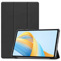 For Honor Pad V8 Tri-fold Stand Tablet Case PU Leather Full Protective Cover with Auto Sleep / Wake