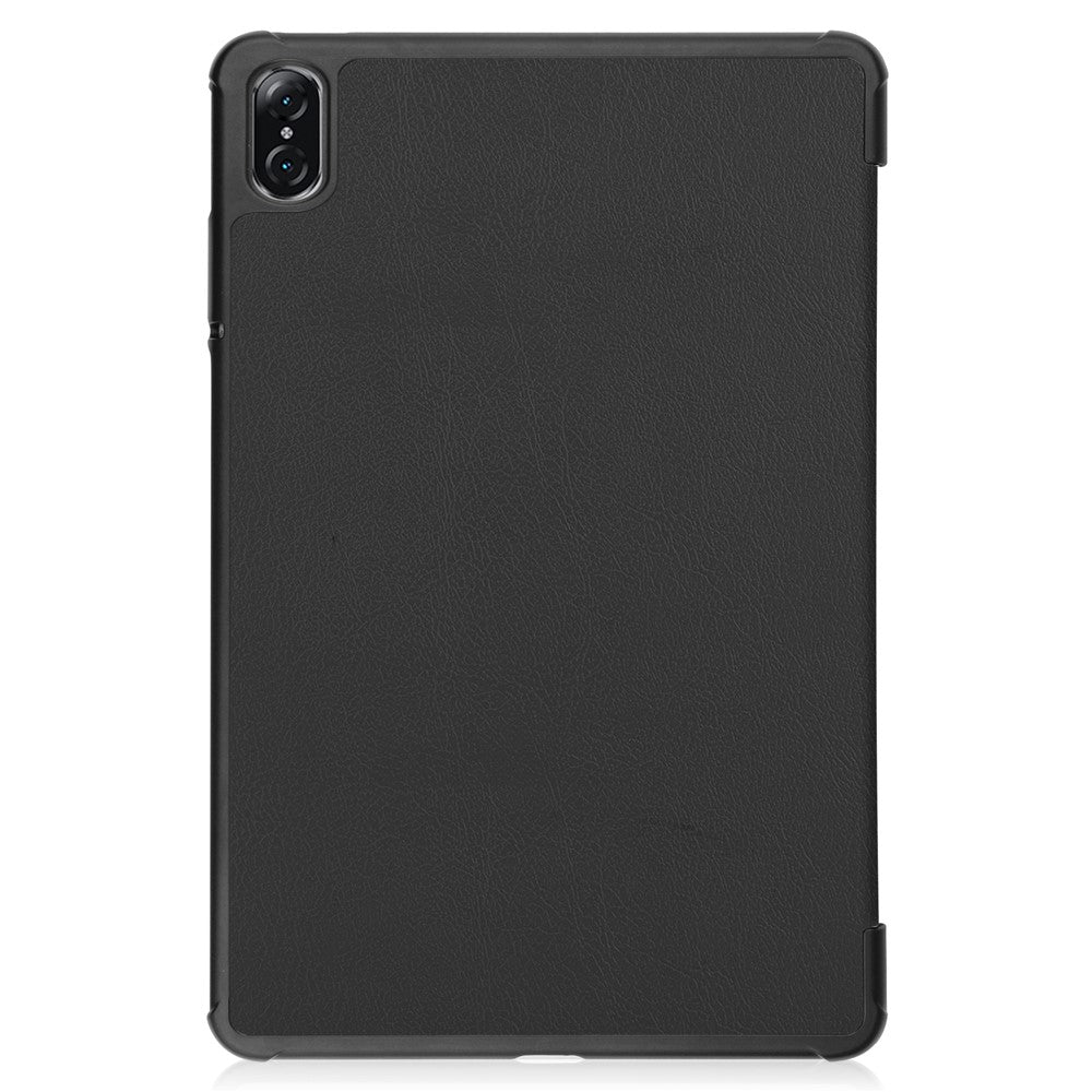 For Honor Pad V8 Tri-fold Stand Tablet Case PU Leather Full Protective Cover with Auto Sleep / Wake