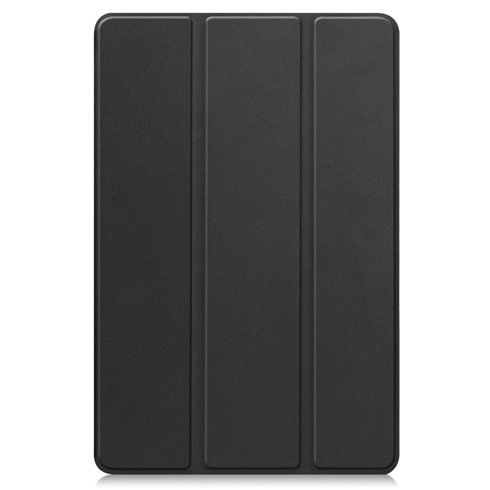 For Teclast T50 Tri-fold Stand Shell Auto Sleep  /  Wake Tablet Case PU Leather Full Protective Cover