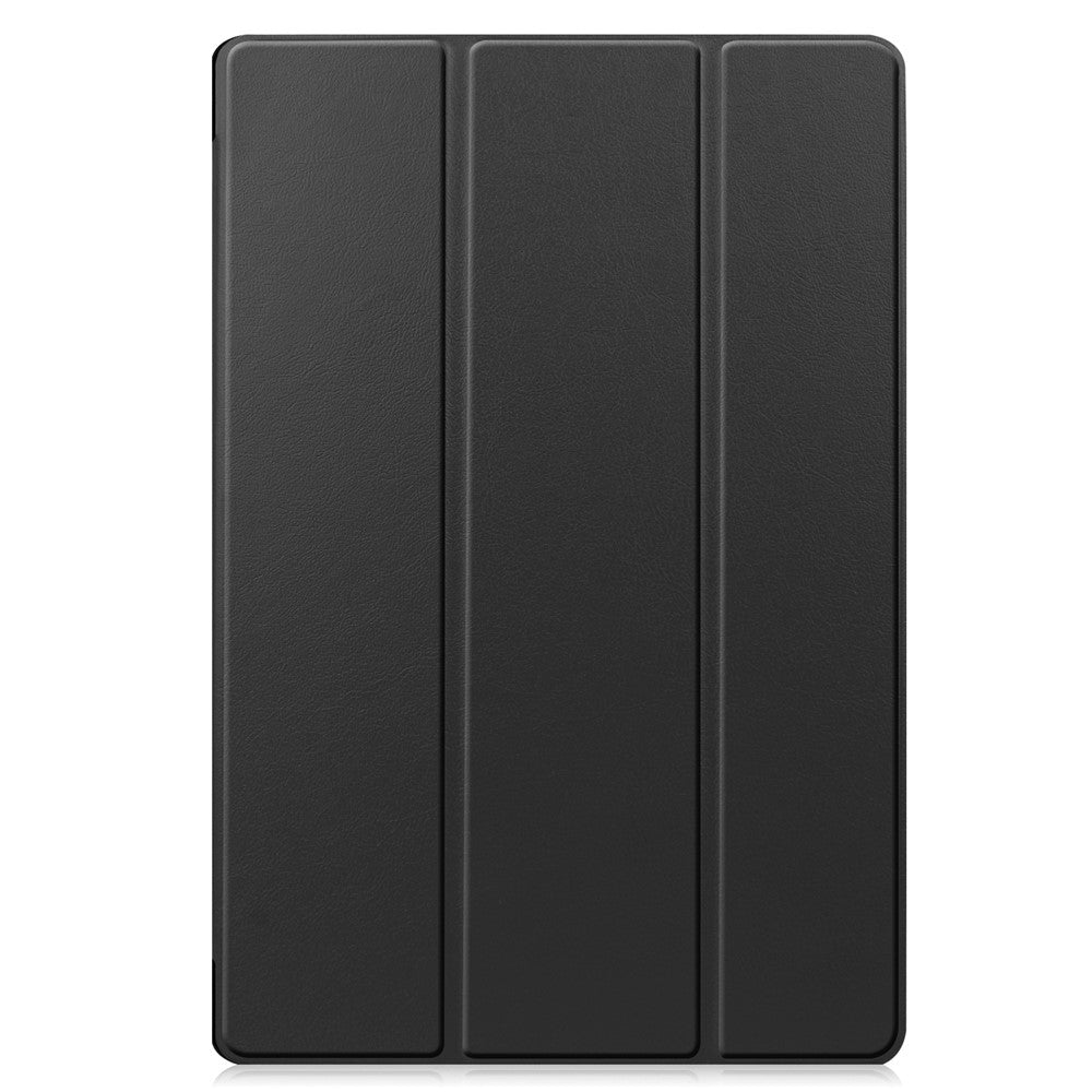 For Samsung Galaxy Tab S9+ Tri-Fold Stand Tablet Case PU Leather Shock Resistant Smart Cover