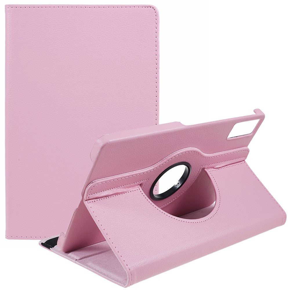 For Xiaomi Redmi Pad PU Leather Tablet Case 360-Degree Rotating Stand Protective Cover
