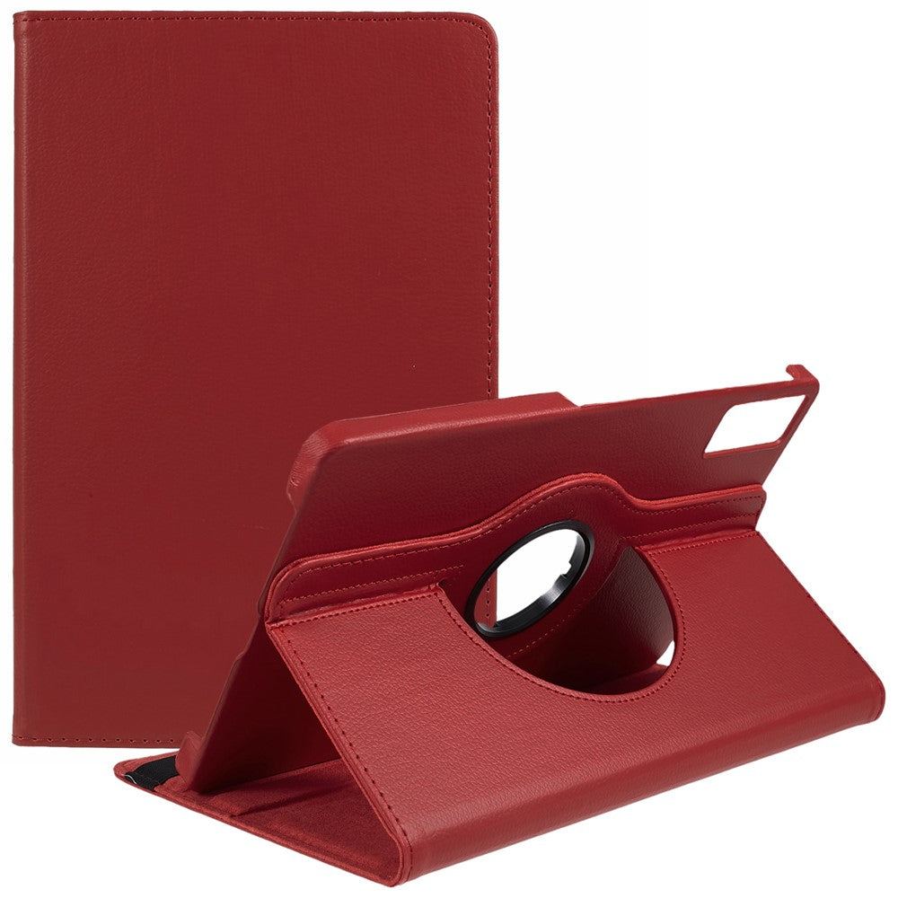 For Xiaomi Redmi Pad PU Leather Tablet Case 360-Degree Rotating Stand Protective Cover