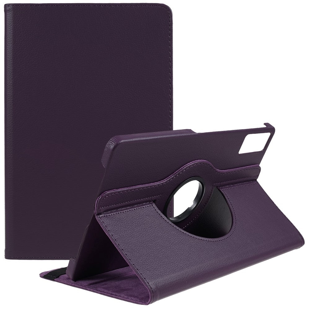 For Xiaomi Redmi Pad PU Leather Tablet Case 360-Degree Rotating Stand Protective Cover