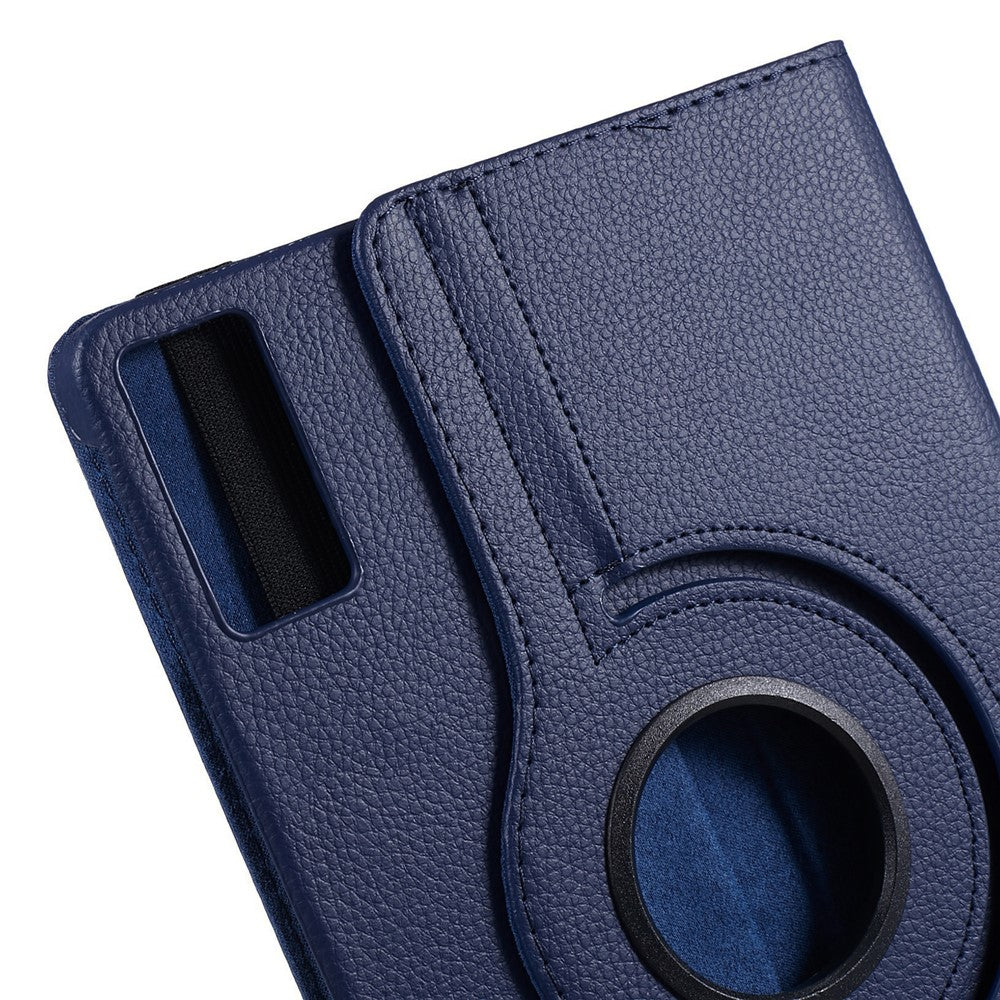 For Xiaomi Redmi Pad PU Leather Tablet Case 360-Degree Rotating Stand Protective Cover