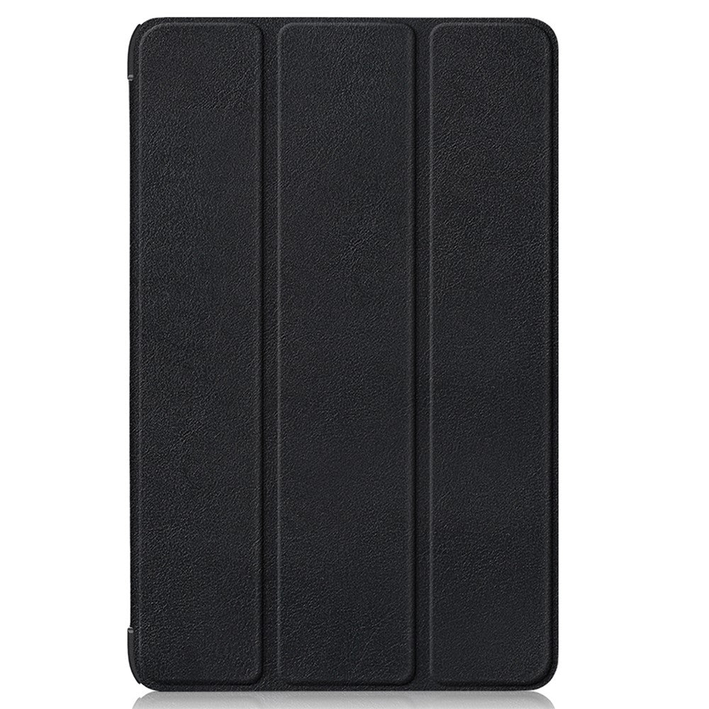 Trifold Stand Cover for Honor Pad X9 / Pad X8 Pro , Solid Color PU Leather Tablet Case