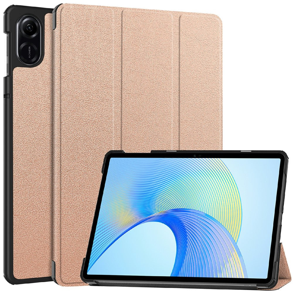 For Honor Pad X8 Pro Tri-Fold Stand Shell  PU Leather Auto Sleep / Wake Protective Tablet Cover