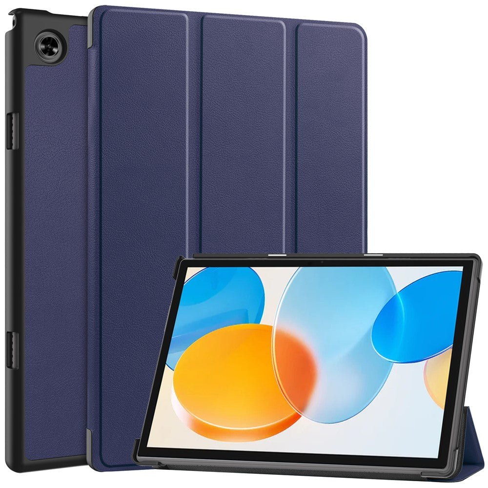 For Teclast M40 / M40 Plus / P20 HD / P20S Tablet Case Tri-fold Stand PU Leather Anti-drop Tablet Cover