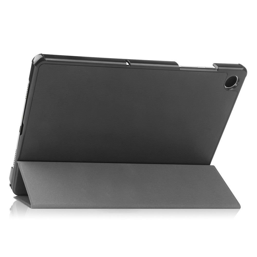 For Samsung Galaxy Tab A9+ PU Leather Tablet Case Tri-Fold Stand Cover with Auto Sleep / Wake