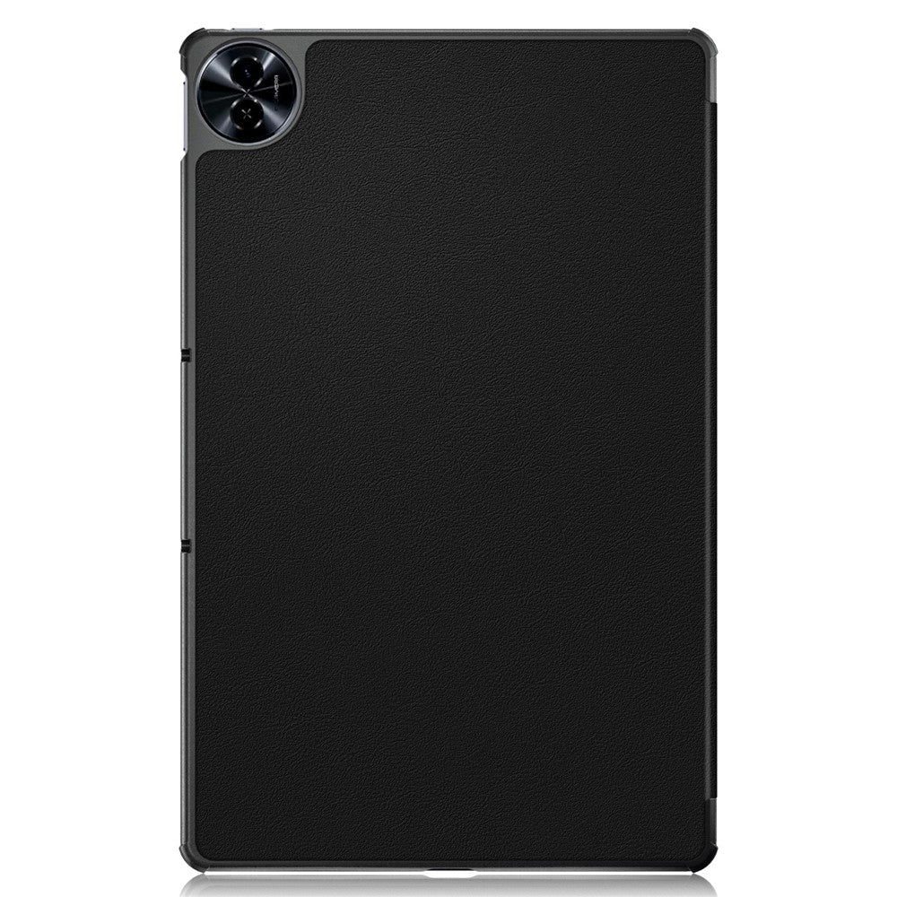 For Realme Pad 2 PU Leather Trifold Stand Cover Full Protection Shock Resistant Tablet Case
