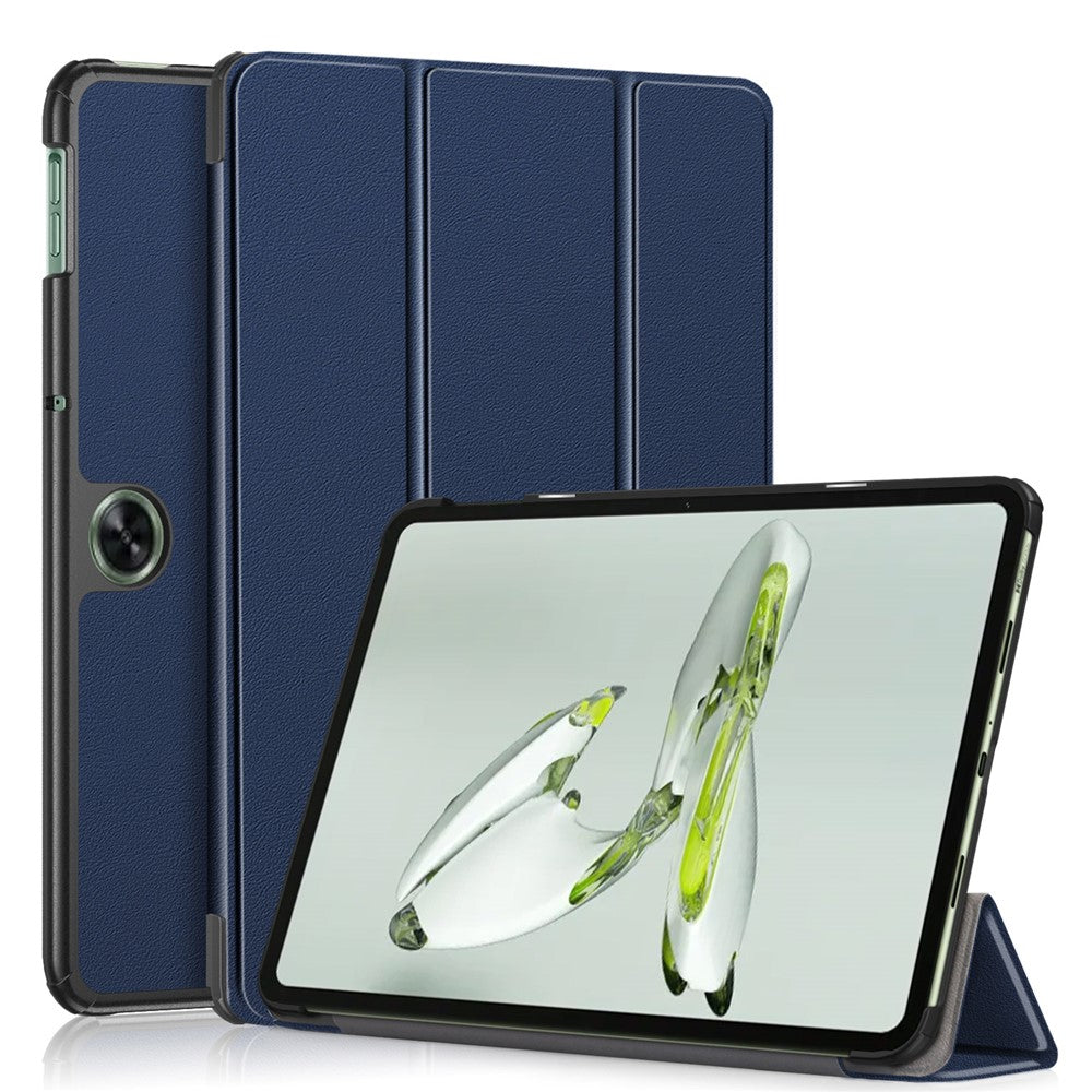 PU Leather Case for OnePlus Pad Go/Oppo Pad Air 2/Pad Neo Trifold Stand Tablet Cover