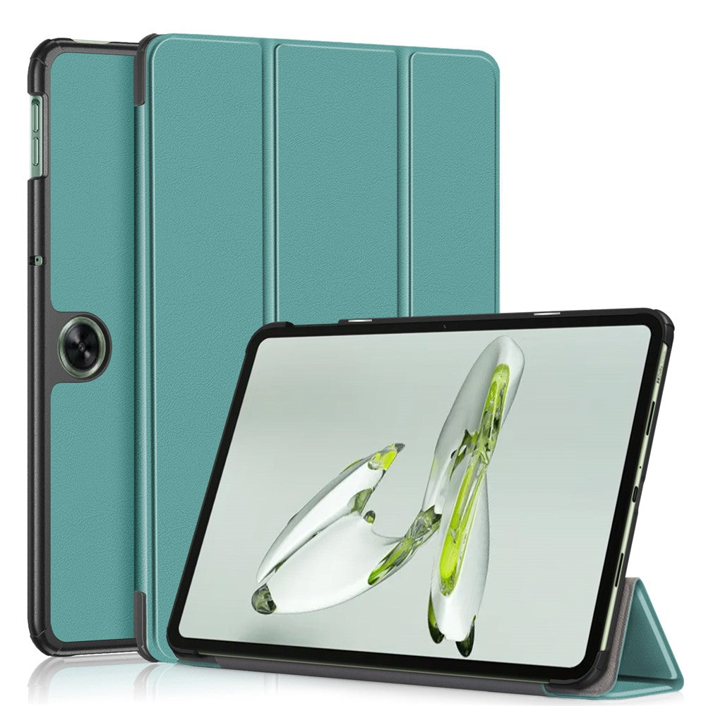 PU Leather Case for OnePlus Pad Go/Oppo Pad Air 2/Pad Neo Trifold Stand Tablet Cover