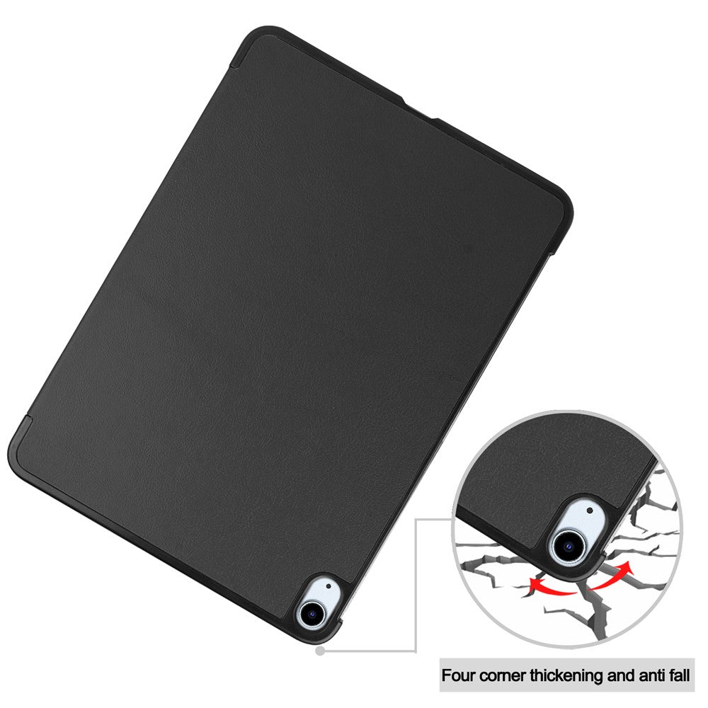 For iPad Air 11 (2026) / (2025) / (2024) Case PU Leather Protective Tri-Fold Stand Smart Cover
