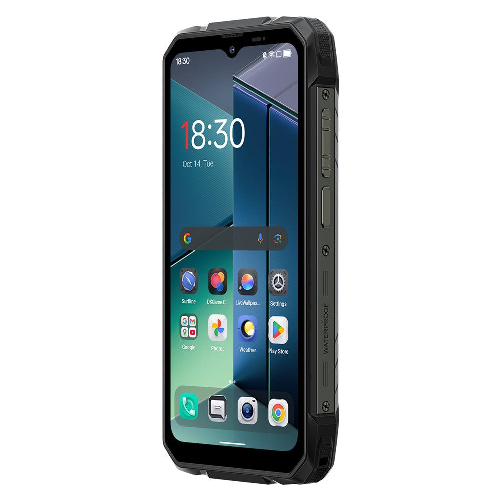 BLACKVIEW ROCK 1 AI Rugged Smartphone 6.56 Inch Screen Android 16 4G Cellphone with 15000mAh Battery, 8GB+16GB