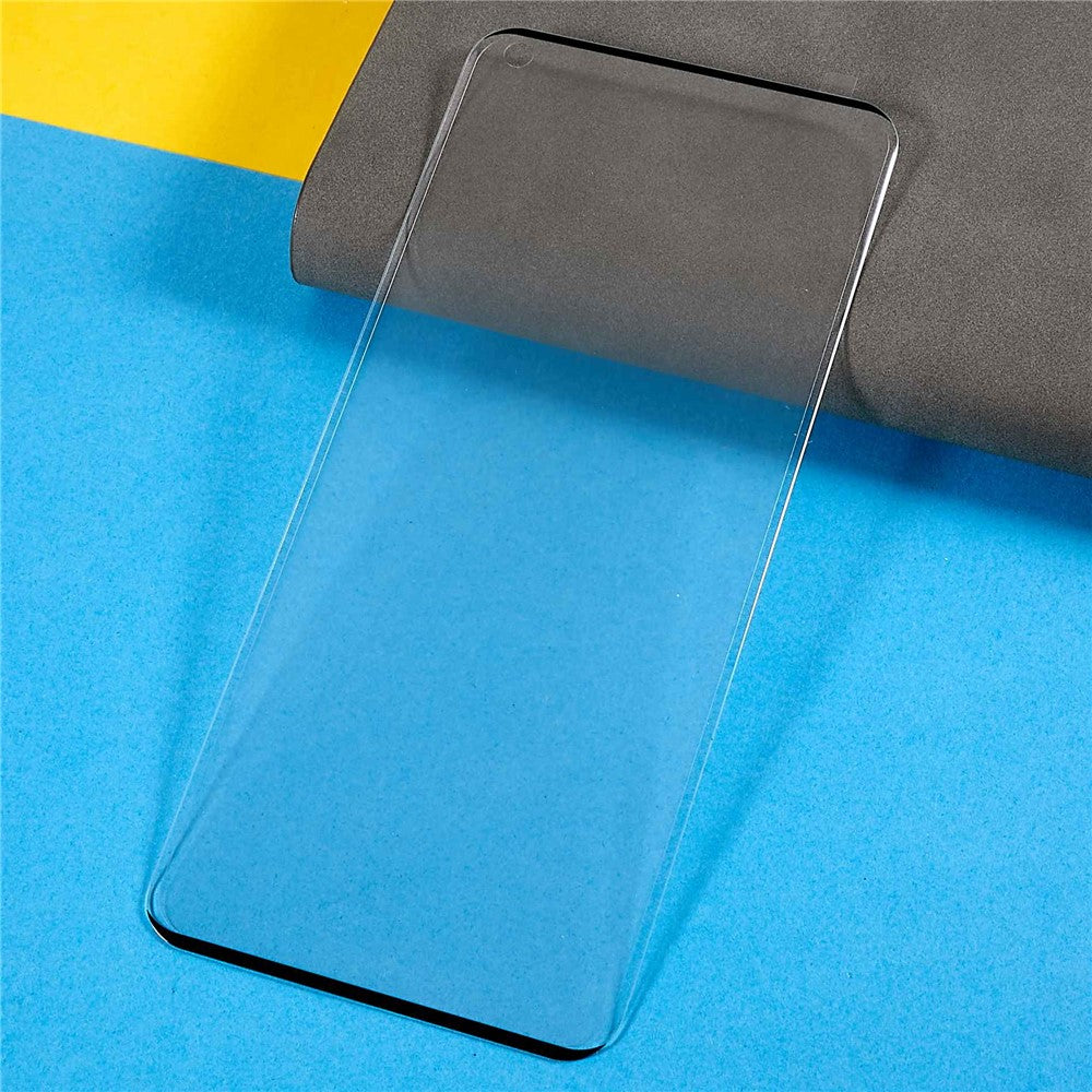 For OnePlus 9 Pro / 10 Pro 5G 3D Curved Clear Screen Protector, Full Covering Side Glue Tempered Glass Protective Film