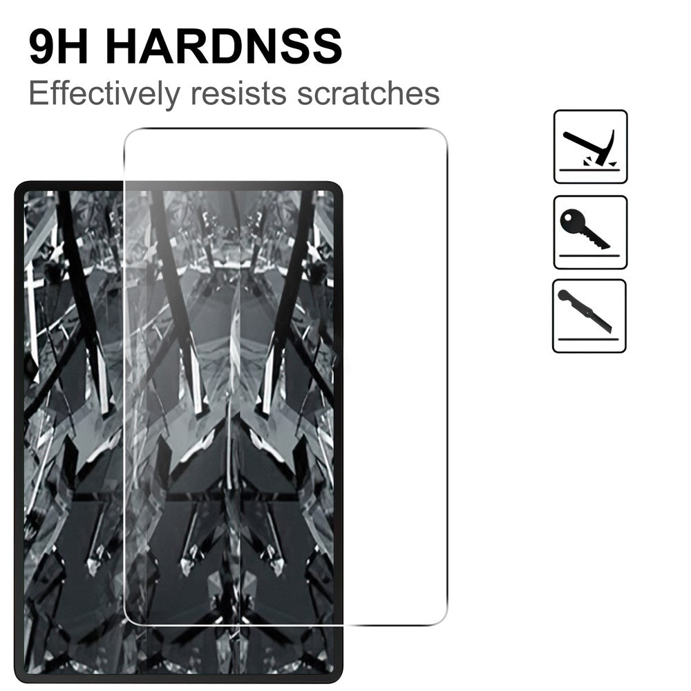 For Honor Pad X8b / Pad X8a Tempered Glass Screen Protector 2.5D Straight Edge Screen Film