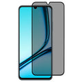 For Realme Note 50 4G Anti-Peep Full Covering Screen Protector Silk Printing Tempered Glass Film