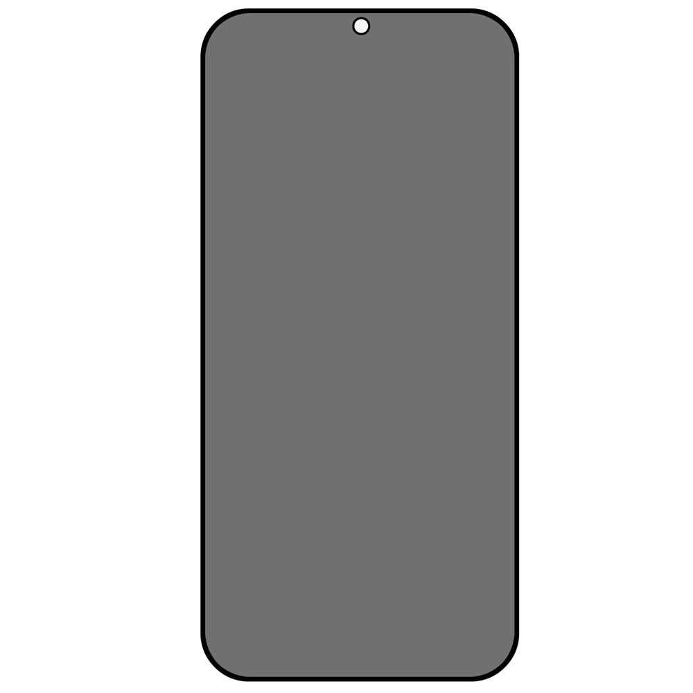 For Motorola Moto G45 5G Anti-Peep Full Covering Screen Protector Silk Printing Tempered Glass Film