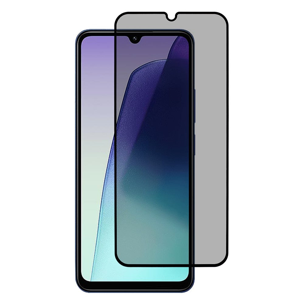 For Xiaomi Poco C75 4G / Redmi 14R 5G / 14C 4G Anti-Peep Full Covering Screen Protector Silk Printing Tempered Glass Film