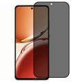 For Oppo Reno12 F 5G Anti-Peep Full Covering Screen Protector Silk Printing Tempered Glass Film