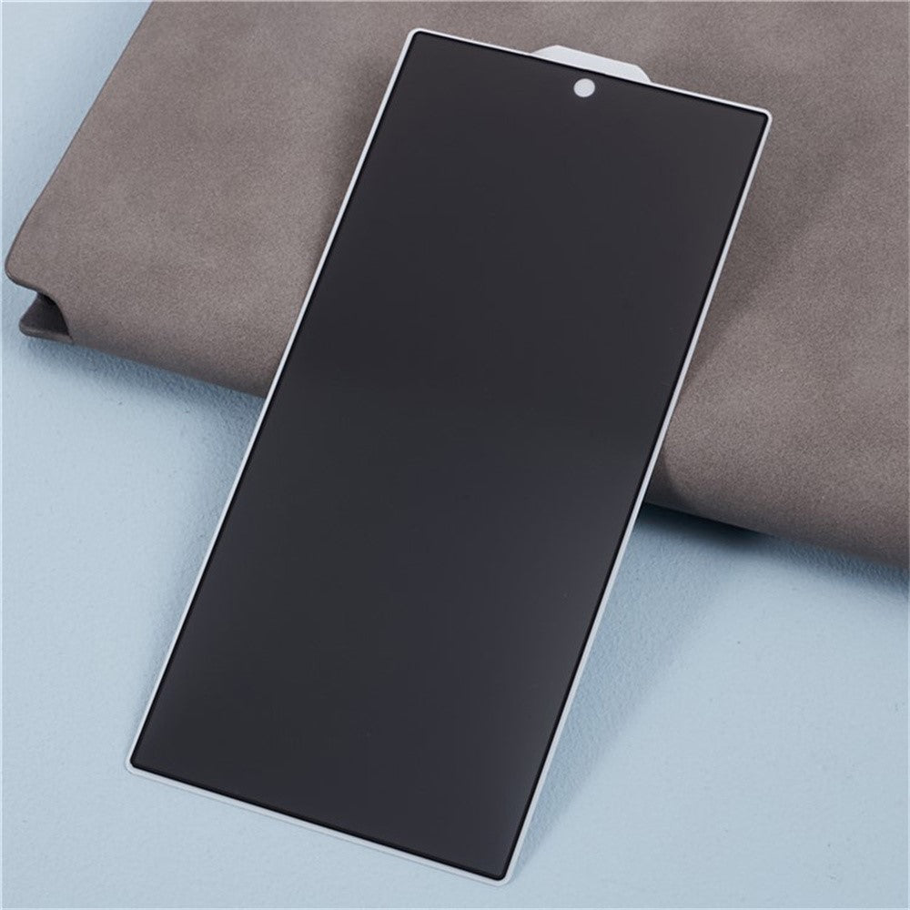 For Samsung Galaxy S25 Ultra Anti-Peep Full Covering Screen Protector Silk Printing Tempered Glass Film