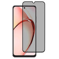 For Oppo A3x 5G Anti-Peep Full Covering Screen Protector Silk Printing Tempered Glass Film