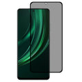 For Realme 13 5G Anti-Peep Full Covering Screen Protector Silk Printing Tempered Glass Film