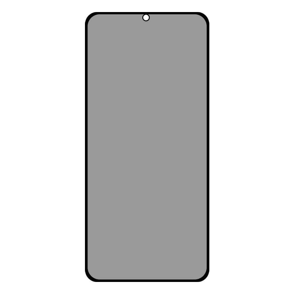 For Realme 13 5G Anti-Peep Full Covering Screen Protector Silk Printing Tempered Glass Film