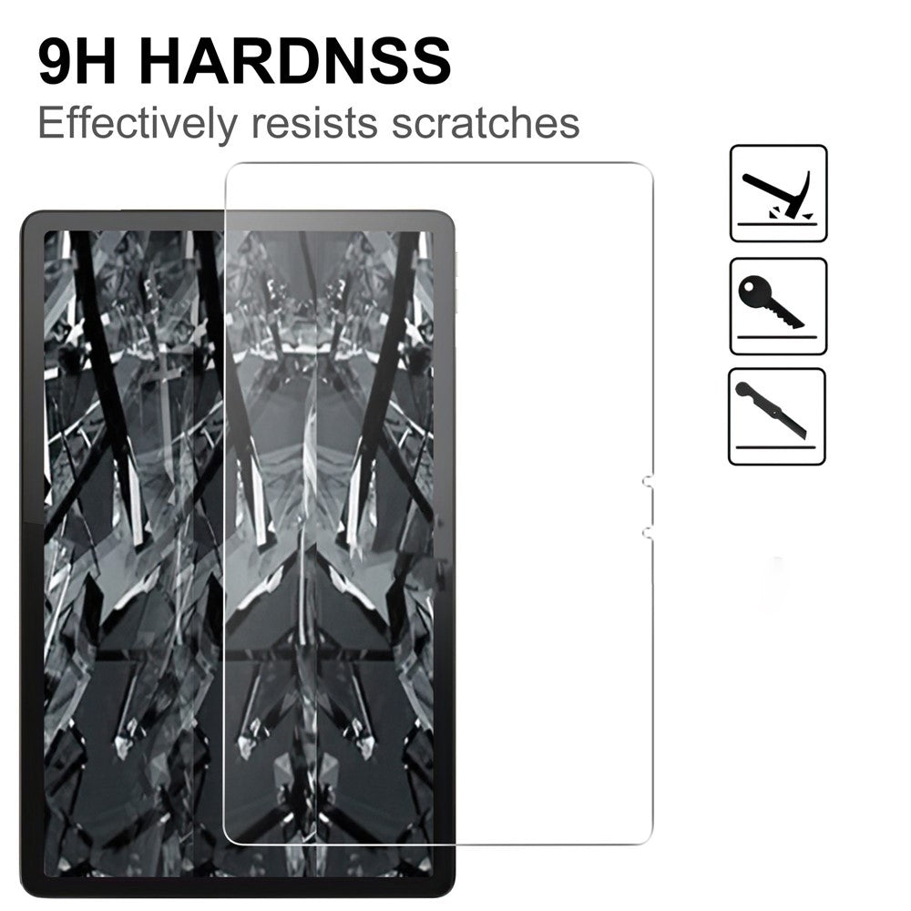 For Lenovo Tab P11 Gen 2 9H Hardness Straight Edge Tempered Glass Film Anti-explosion Full Screen Protector