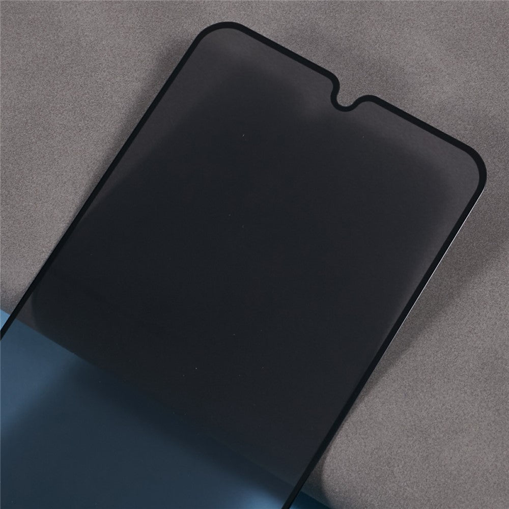 For Samsung Galaxy A26 5G Anti-Peep Full Covering Screen Protector Silk Printing Tempered Glass Film