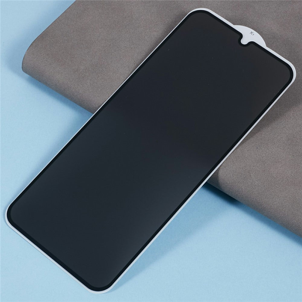 For Honor X5b Plus  /  X5b Anti-Peep Full Covering Screen Protector Silk Printing Tempered Glass Film