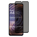 For Xiaomi Redmi A4 5G Anti-Peep Full Covering Screen Protector Silk Printing Tempered Glass Film