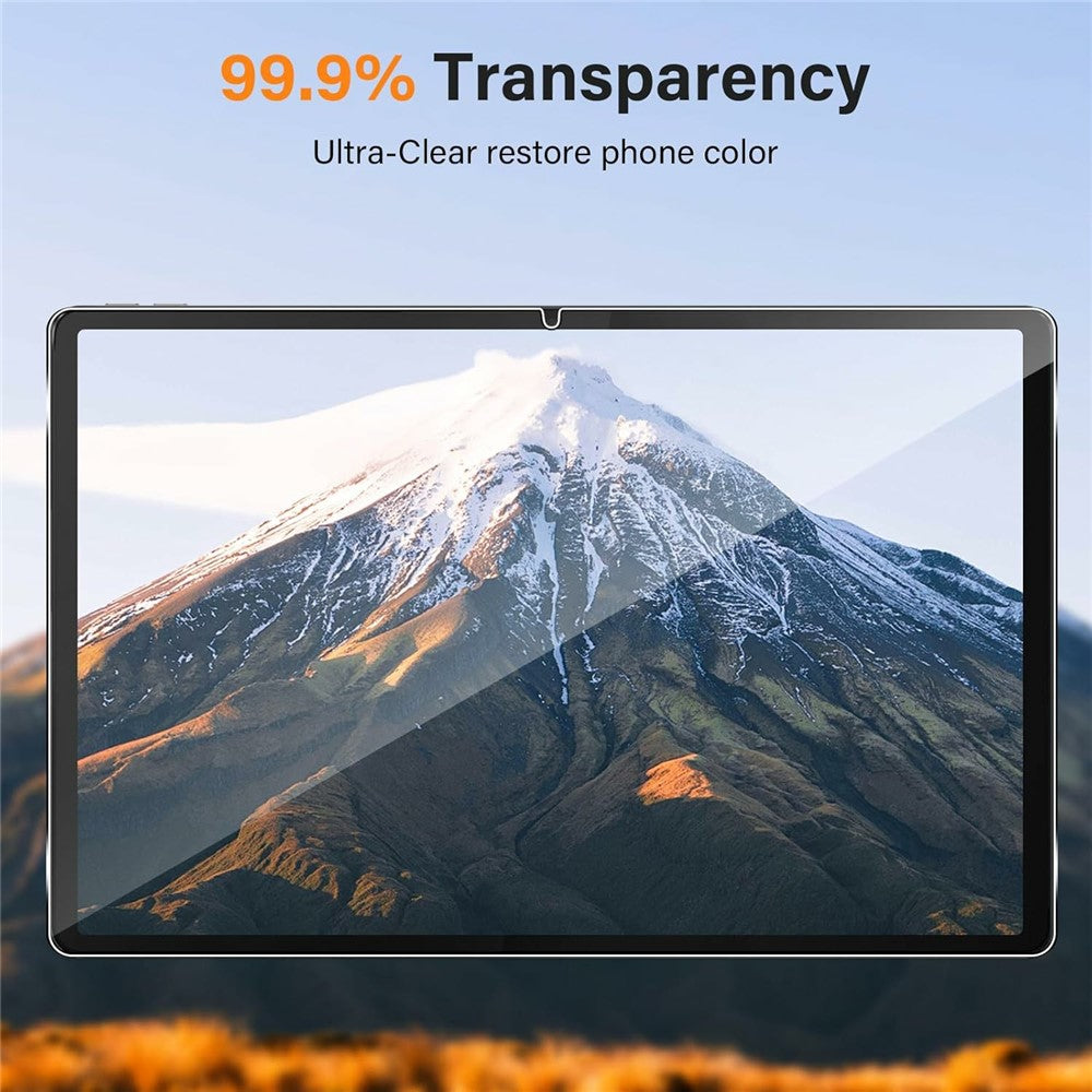 For Lenovo Tab K11 Plus Tempered Glass Screen Protector 2.5D Straight Edge Screen Film