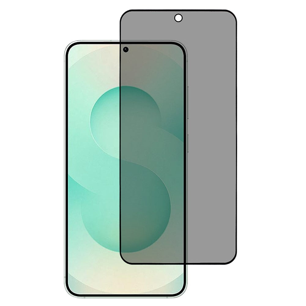 For Samsung Galaxy S25 Edge Anti-Peep Full Covering Screen Protector Silk Printing Tempered Glass Film