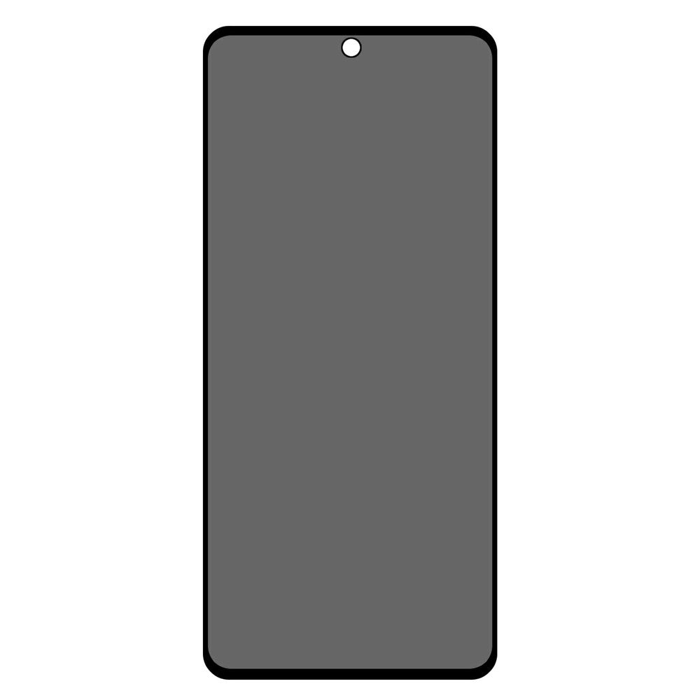 For Xiaomi Poco X7 Pro 5G Anti-Peep Full Cover Screen Protector Silk Printing Tempered Glass Film