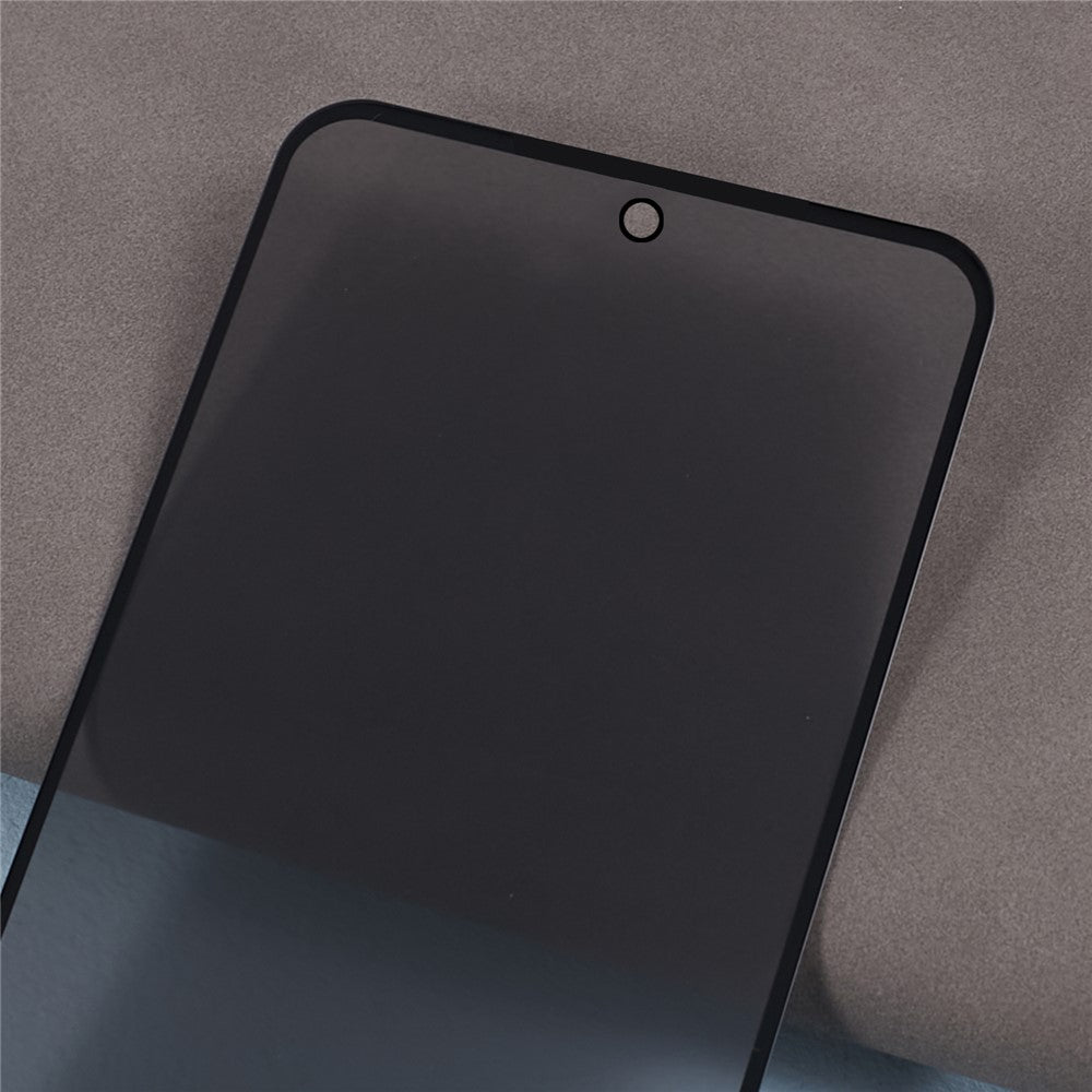 For Xiaomi Redmi Turbo 4 5G Anti-Peep Full Cover Screen Protector Silk Printing Tempered Glass Film