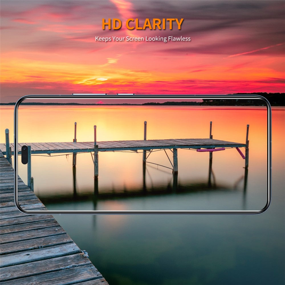 ENKAY HAT PRINCE For Honor X8c 4G 2Pcs Screen Protector   9H Clear High Aluminum-Silicon Glass Film