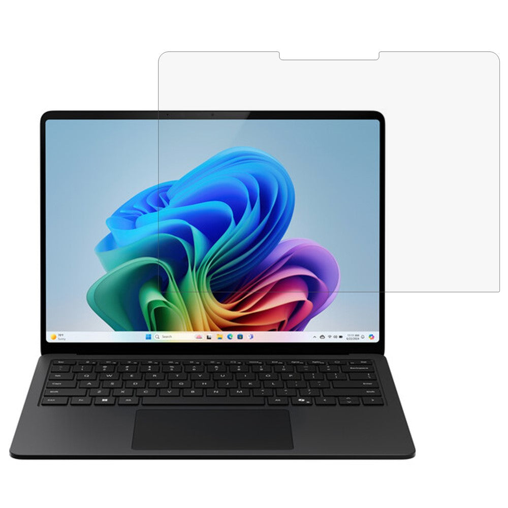 For Microsoft Surface Laptop 7 15 inch Full Screen Protector Straight Edge HD Clear Tempered Glass Tablet Film