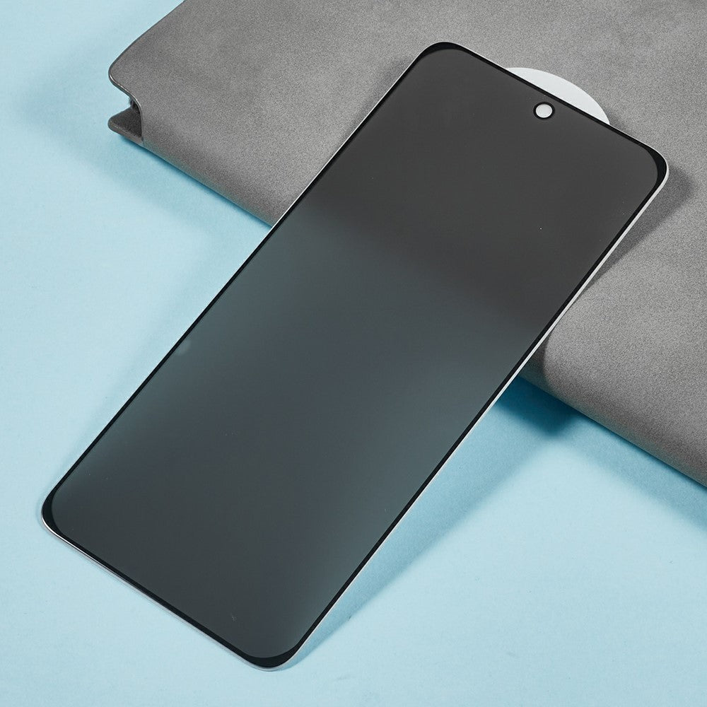 For Oppo Find N5 5G Anti-Peep Full Covering Front Screen Protector Silk Printing Tempered Glass Film