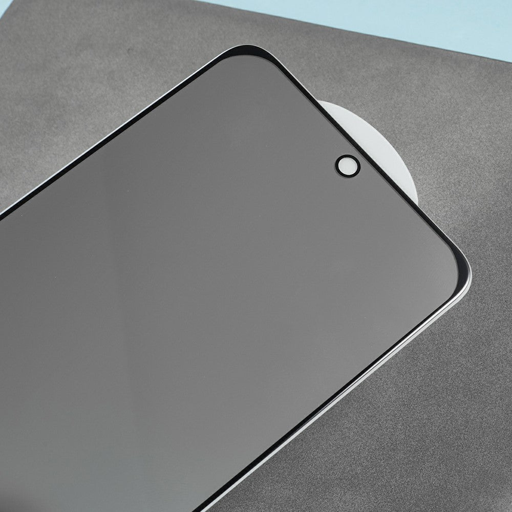 For Oppo Find N5 5G Anti-Peep Full Covering Front Screen Protector Silk Printing Tempered Glass Film