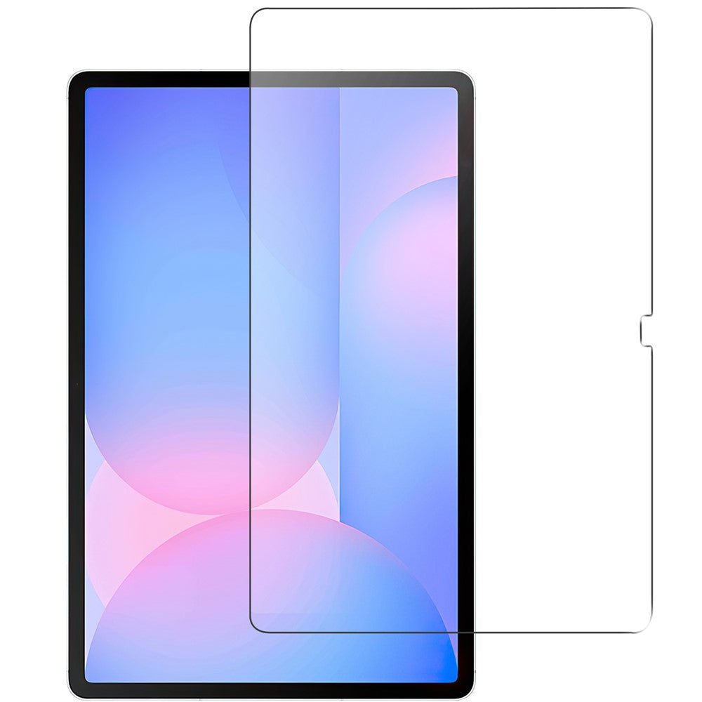 For Samsung Galaxy Tab S10 FE+ Tempered Glass Screen Protector 2.5D Straight Edge Full Screen Film Full Glue